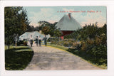 NY, BUFFALO - Humboldt Park, Glass House, boys - @1935 (original SOLD) - C17650