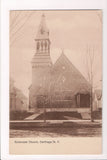 NY, CARTHAGE - Episcopal Church, vintage Phill Zecher postcard - w02598