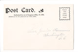 NY, Castile - Sanitarium closeup postcard - D07020