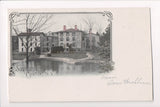 NY, Castile - Sanitarium closeup postcard - D07020