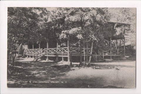 NY, CENTRAL VALLEY - Camp Te Ata, @1949 vintage postcard - w00556