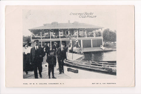 NY, CHAUMONT - Crescent Yacht Club House (original SOLD) - D17378
