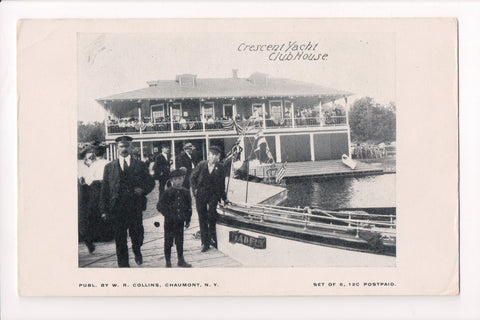 NY, Chaumont - Crescent Yacht Club House (ONLY Digital Copy Avail) - D17378