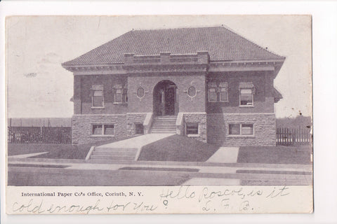 NY, CORINTH - International Paper Company Office - D17035