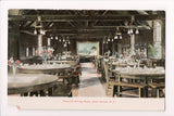 NY, EAST AURORA - Roycroft Dining Room interior postcard - D17154