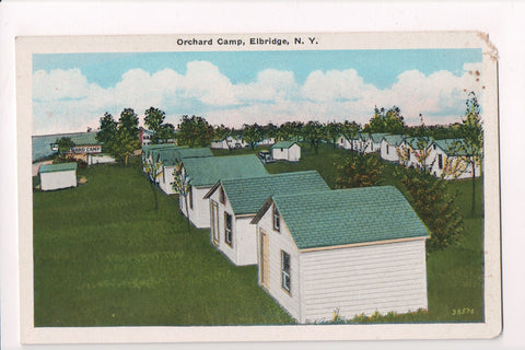 NY, ELBRIDGE - Orchard Camp, vintage postcard D17122