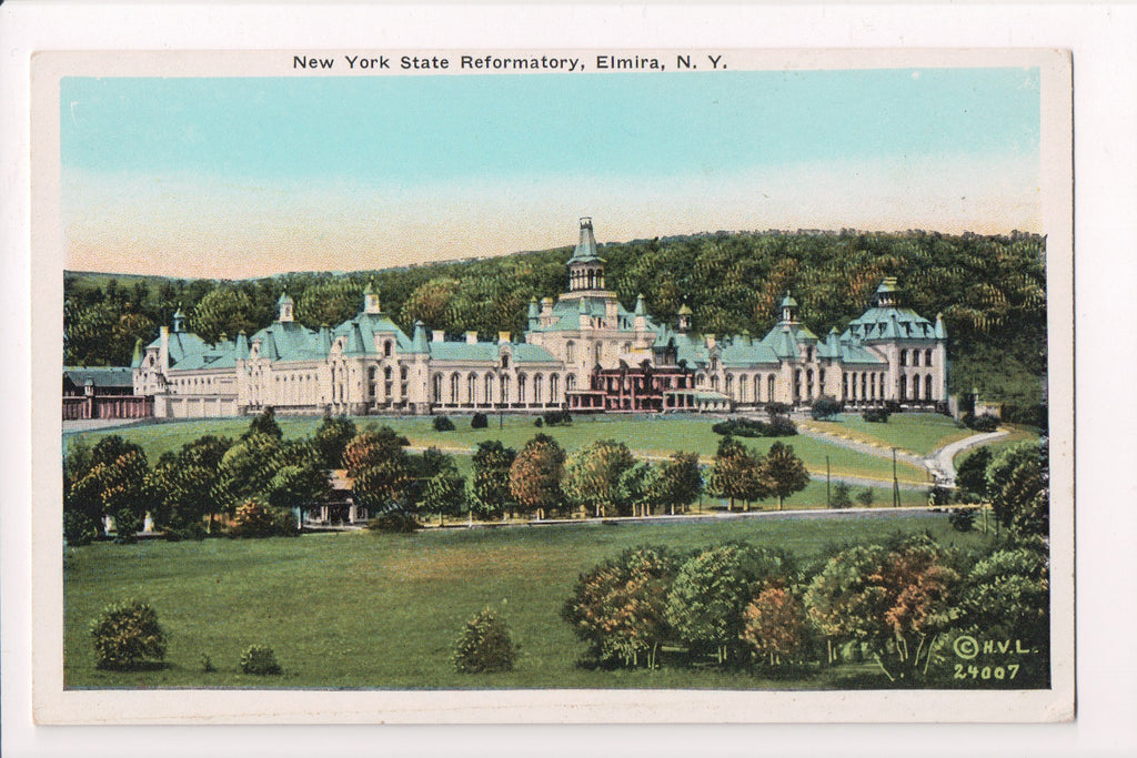 NY, Elmira - New York State Reformatory postcard - D17134