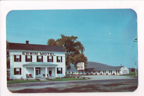 NY, ERWIN - Erwin Motel, Mr and Mrs R T Pierce and Son prop - D17121