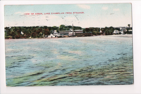 NY, ESSEX - View from Steamer, Lake Champlain (original SOLD) - D17253