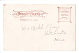 NY, FALLSBURGH - dam and buildings along the edge postcard - 501102