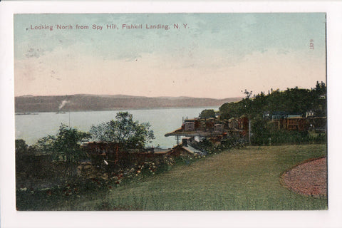 NY, Fishkill Landing, from Spy Hill - DPO Fishkill on the Hudson cancel - D07213