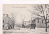 NY, FREEPORT - Fulton St, Adolph Levy, @1914 vintage Long Island postcard - C060