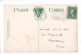 NY, FREEPORT - Merrick Road, @1914 vintage I Da Silva postcard - C06167