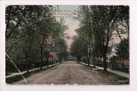 NY, FREEPORT - Bergen Place north of Randall Ave - Long Island - C06580