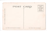 NY, FREEPORT - Pagoda, residences, boats, vintage I DaSilva postcard - G03337