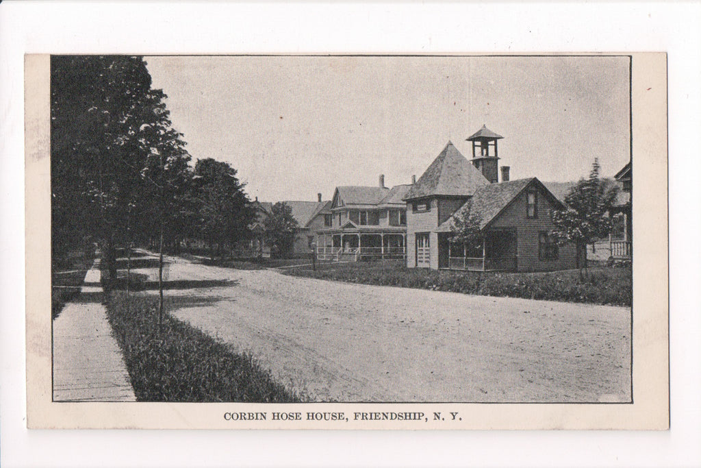 NY, FRIENDSHIP - Corbin Hose House, fire station (ONLY Digital Copy Avail) - D17097