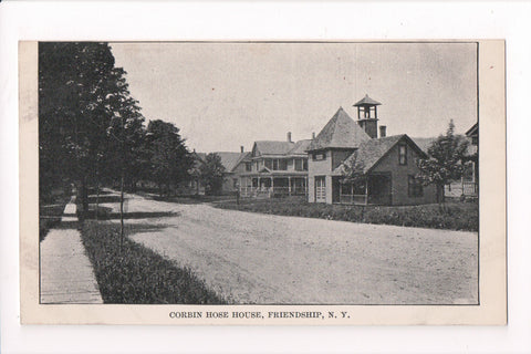 NY, FRIENDSHIP - Corbin Hose House, fire station (ONLY Digital Copy Avail) - D17097