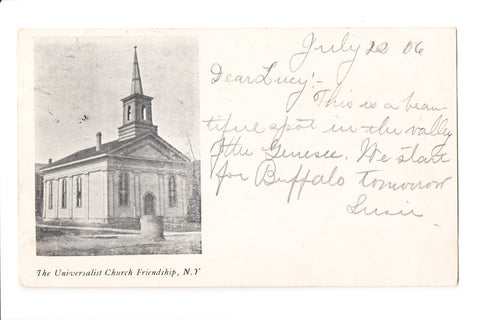 NY, FRIENDSHIP - Universalist Church (ONLY Digital Copy Avail)- D17069