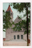 NY, Gloversville - Baptist Church postcard - D17229