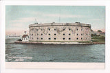 NY, NEW YORK CITY - Governors Island, Castle Williams - CP0737