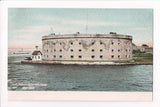 NY, New York City - Governors Island, Castle Williams - CP0737