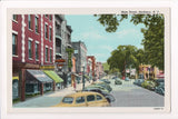 NY, HERKIMER - Main St, Panarites Ice Cream, Liquors, Hotel, Sears - D17214