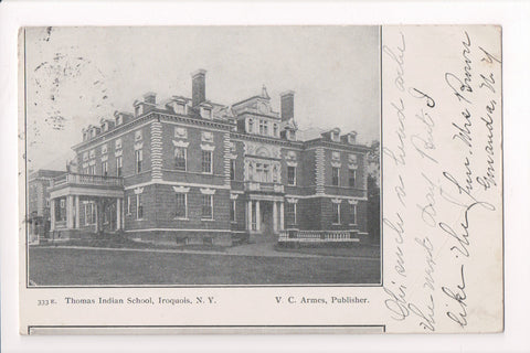 NY, Iroquois - Thomas Indian School - V C Armes (ONLY Digital Copy Avail) - D17019