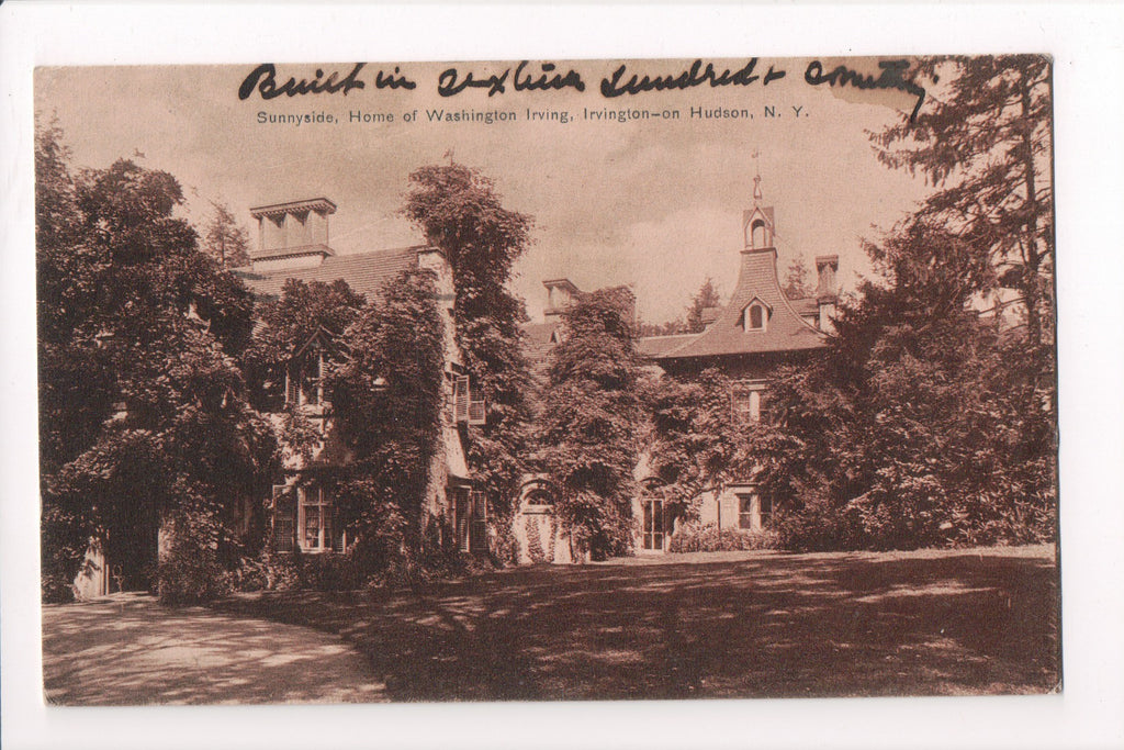 NY, IRVINGTON on HUDSON - Washington Irving Home, Sunnyside - D17156