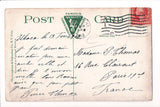 NY, ITHACA - Cornell University - Triphammer Falls, small bulding - A07072