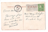 NY, Ithaca - Enfield Falls closeup postcard - B17248