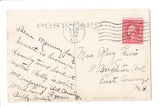 NY, JAMAICA - Town Hall closeup - @1919 postcard, Long Island - C04331