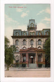 NY, JAMAICA - Town Hall closeup - @1919 postcard, Long Island - C04331