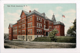 NY, JAMESTOWN - High School - Harry H Hamm card - D17049