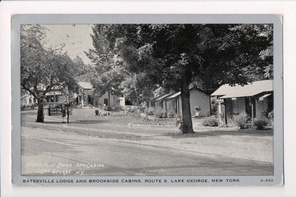 NY, LAKE GEORGE - Batesville Lodge, Brookside Cabins on Route 9 - MB0230