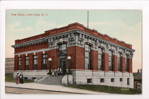 NY, Little Falls - Post Office, PO, vintage postcard - w04132