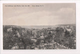 NY, LONG BEACH - Port Jefferson, Harbor, Kanes Pharmacy postcard - A06185