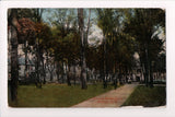 NY, Malone - Second Street Park, @1915 T T Buttrick postcard - C-0059
