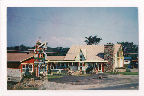 Canada - CAUGHNAWAGA, QC - Rustik Motel, vintage postcard - D17340