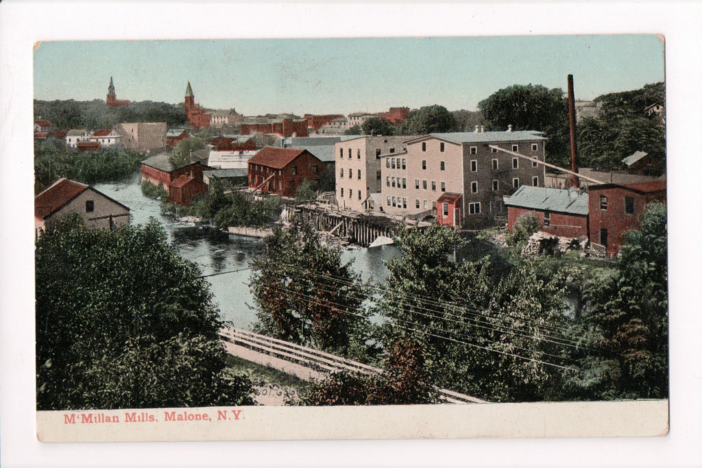 NY, MALONE - McMillan Mills - BEV (original SOLD) A06722
