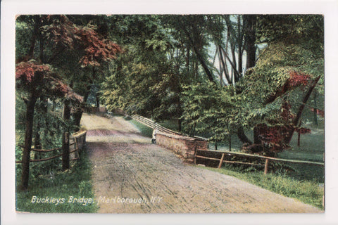 NY, MARLBOROUGH - Buckleys Bridge closeup - w02728