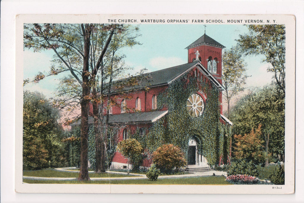 NY, MOUNT VERNON - Wartburg Orphans Farm School Church - w02812