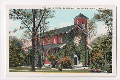 NY, Mount Vernon - Wartburg Orphans Farm School Church - w02812