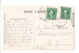 NY, MALONE - signs thru park - IOF, Walter J Millan? - B08217