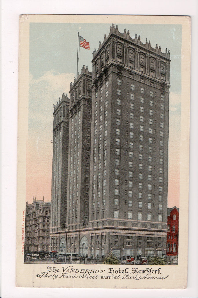 NY, NEW YORK CITY - Vanderbilt Hotel - 34th St East at Park Ave - 405073