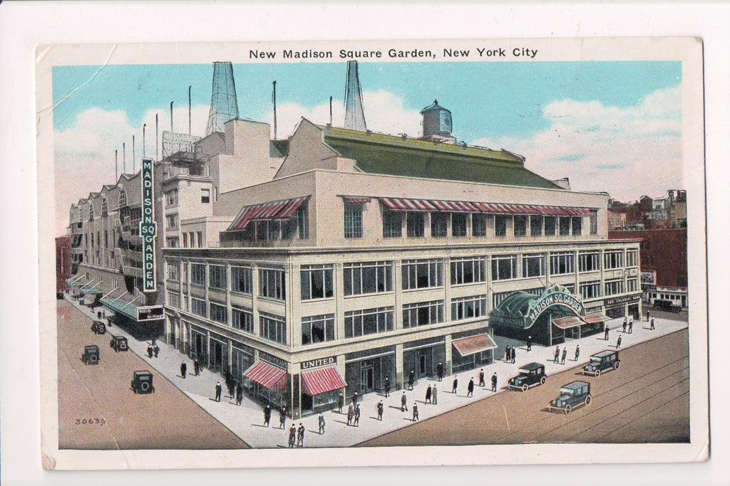 NY, New York City - Madison Square Garden - NOTIFY YOUR slogan postmark - A07127