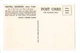 NY, NEW YORK CITY - Hotel Edison, multi view (original SOLD) A17013