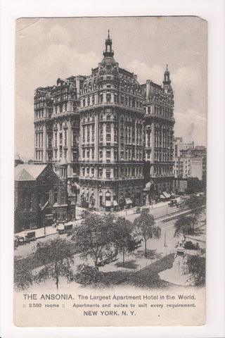 NY, NEW YORK CITY - Ansonia Apartment Hotel vintage (original SOLD) A17066