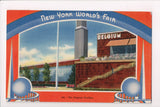 NY, New York - Belgium Pavilion Worlds Fair - @1939 INWOOD station cancel - JJ06