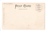 NY, NASSAU - Mill Street, men, dog, bicycle postcard - D17036