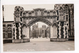 NY, New York City - City College Main Gate closeup RPPC - B08215